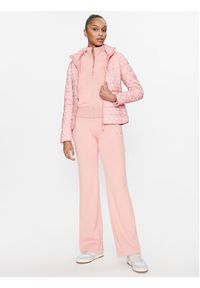 Guess Bluza V3BQ09 KB212 Różowy Regular Fit. Kolor: różowy. Materiał: syntetyk #4