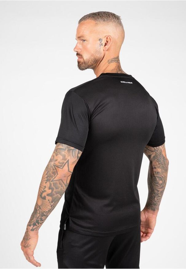 GORILLA WEAR - Vernon Koszulka - Czarny. Kolor: czarny. Sport: fitness