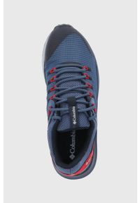 columbia - Columbia męskie. Nosek buta: okrągły. Zapięcie: sznurówki. Kolor: niebieski. Materiał: guma #5