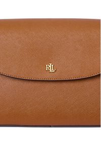 Lauren Ralph Lauren - LAUREN RALPH LAUREN Torebka 431969364002 Brązowy. Kolor: brązowy. Materiał: skórzane #5