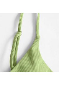 Intica - Bikini z ozdobnymi kółeczkami regulowane na lato Mareike. Kolor: pomarańczowy. Materiał: materiał #8