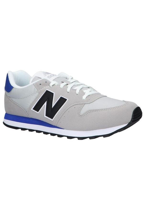 New Balance - Buty na co dzień męskie NEW BALANCE 500. Okazja: na co dzień. Kolor: szary