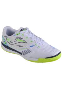 Buty treningowe męskie Joma Liga. Zapięcie: sznurówki. Kolor: biały. Materiał: materiał, syntetyk. Szerokość cholewki: normalna