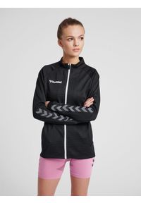 Bluza do piłki nożnej damska Hummel demi-zip hml AUTHENTIC. Kolor: biały, wielokolorowy, czarny