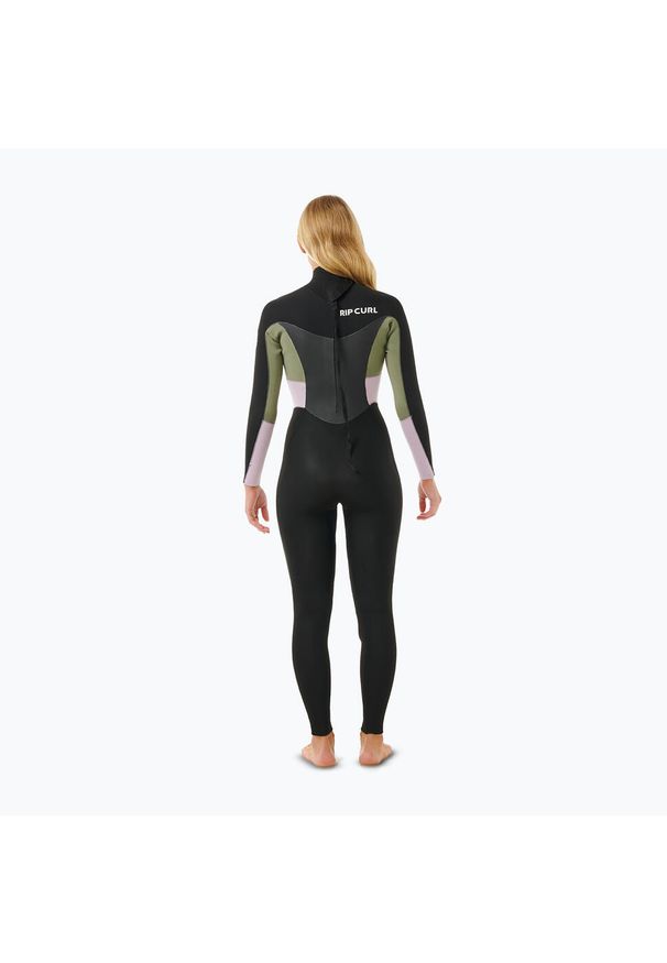 RIPCURL - Pianka do pływania damska Rip Curl Omega 3/2 mm Back Zip. Kolor: czarny