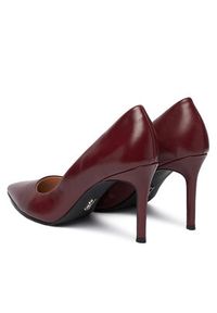 Steve Madden Szpilki Secured SM11004877 Bordowy. Kolor: czerwony. Materiał: skóra. Obcas: na szpilce #4
