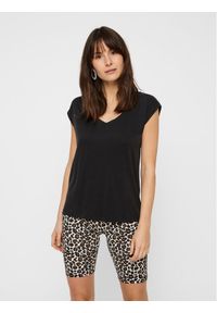 Pieces T-Shirt 17095260 Czarny Regular Fit. Kolor: czarny #1