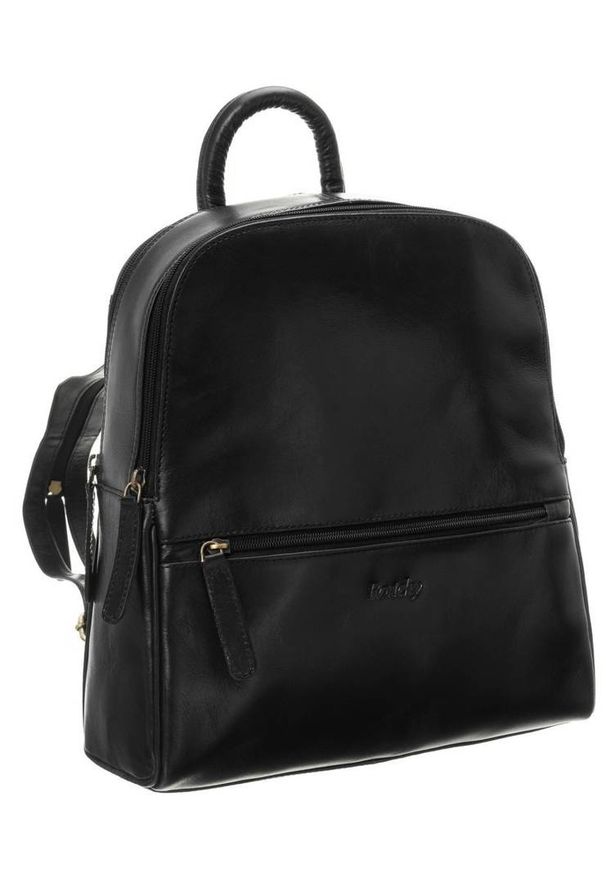 ROVICKY - Plecak damski czarny Rovicky 430-CCVT BLACK. Kolor: czarny. Materiał: skóra. Styl: elegancki, retro, casual