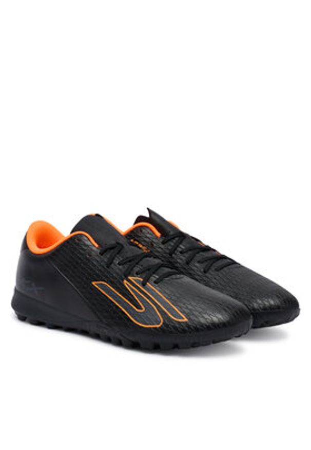 skechers - Skechers Buty do piłki nożnej Club Tf 252134 BKOR Czarny. Kolor: czarny. Materiał: skóra