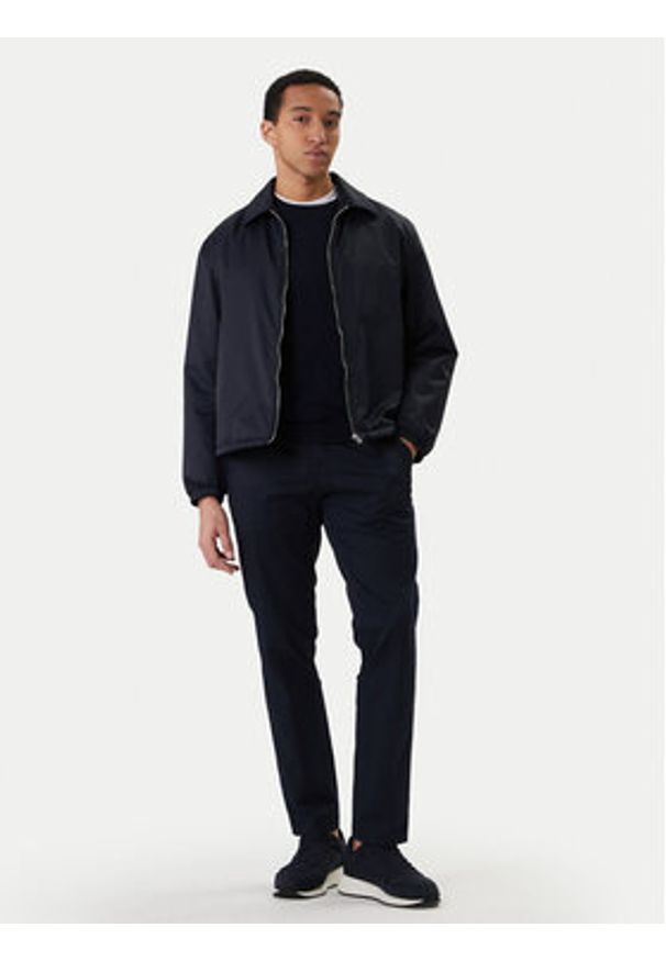 BOSS Kurtka przejściowa H-Crestell 50553641 Granatowy Regular Fit. Kolor: niebieski. Materiał: syntetyk