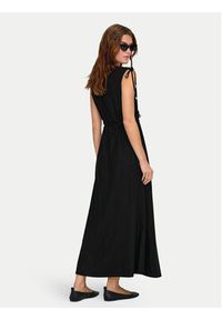 only - ONLY Sukienka letnia Goa 15363694 Czarny Regular Fit. Kolor: czarny. Materiał: len, wiskoza. Sezon: lato #8
