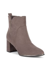 Jenny Fairy Botki WFA3133-1 Szary. Kolor: szary. Materiał: materiał #6