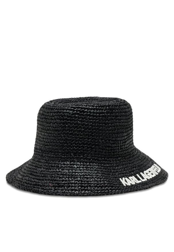 Karl Lagerfeld - Kapelusz KARL LAGERFELD. Kolor: czarny