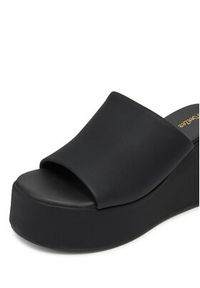 DeeZee Klapki 2336-4 Czarny. Kolor: czarny. Materiał: skóra #3