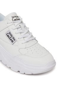 Versace Jeans Couture Sneakersy 78VA3SC2 Biały. Kolor: biały. Materiał: skóra #5