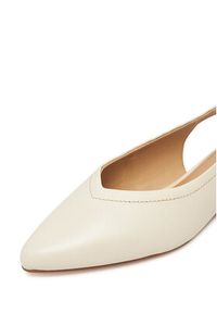 Lasocki Baleriny WYL4048-3Z Écru. Materiał: skóra #7