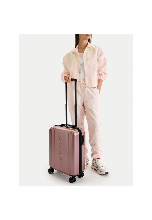 Walizka kabinowa Reebok. Kolor: różowy