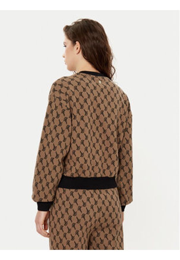JOOP! Bluza 10018915 30044785 Brązowy Regular Fit. Kolor: brązowy. Materiał: bawełna
