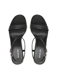 MICHAEL Michael Kors Sandały Ivy High 40S6IVHS2L Czarny. Kolor: czarny. Materiał: skóra #6