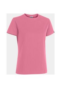 Damska koszulka Joma Leisure Desert Pink, M. Kolor: różowy. Materiał: bawełna. Sport: fitness