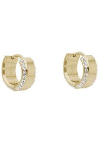 Guess Kolczyki Just Guess JUBE03 112JW Żółte złocenie. Kolor: żółty