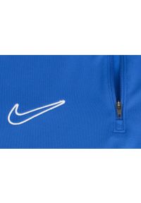 Bluza treningowa męska Nike DF Academy 23 SS Drill. Kolor: niebieski