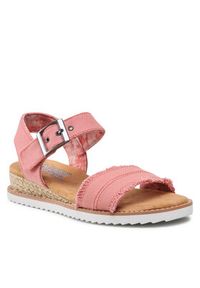 skechers - Skechers Espadryle BOBS Desert Kiss 113541/CRL Różowy. Kolor: różowy. Materiał: materiał #2