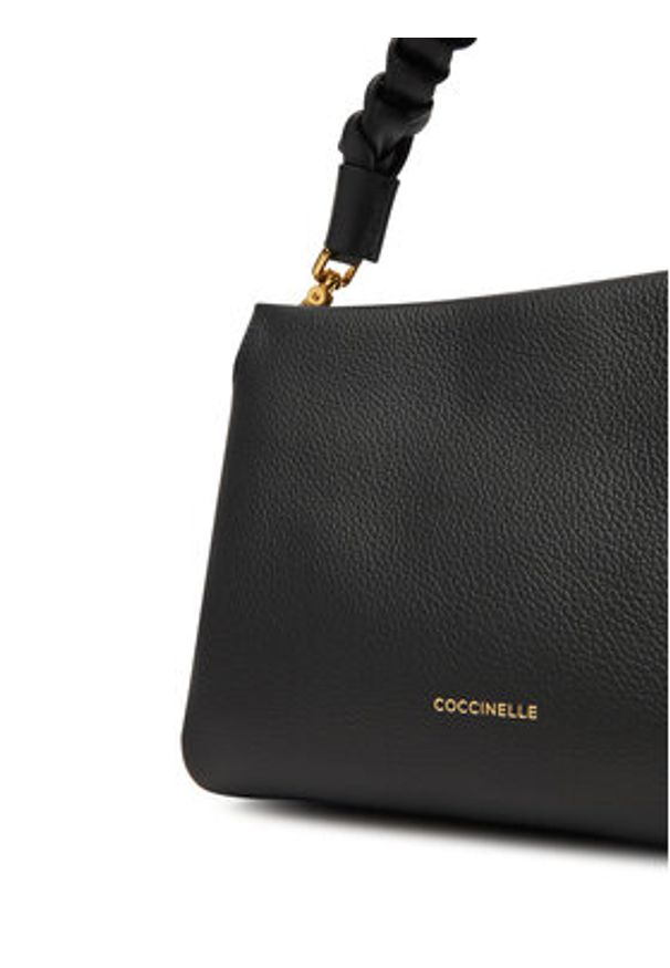 Coccinelle Torebka M50 Boheme Grana Double E1 M50 58 01 01 Czarny. Kolor: czarny. Materiał: skórzane