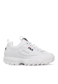 Fila Sneakersy Disruptor Low Wmn 1010302.1FG Biały. Kolor: biały. Materiał: skóra #1