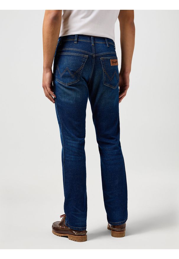 Wrangler - WRANGLER MĘSKIE SPODNIE JEANSOWE WRANGLER TEXAS SLIM BLUE ABYSS 112362495