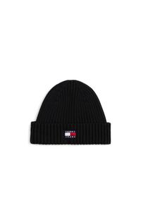 Czapka Tommy Jeans. Kolor: czarny