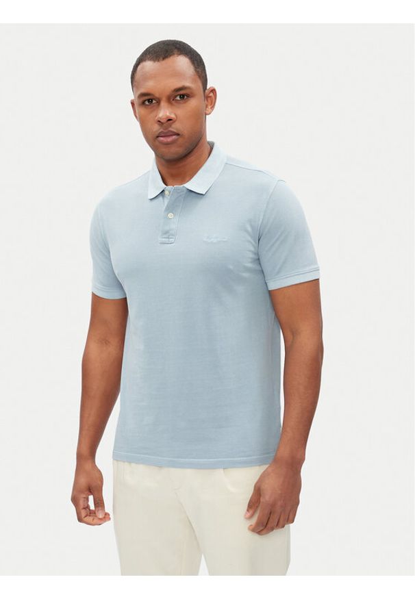 Pepe Jeans Polo New Oliver PM542099 Niebieski Regular Fit. Typ kołnierza: polo. Kolor: niebieski. Materiał: bawełna