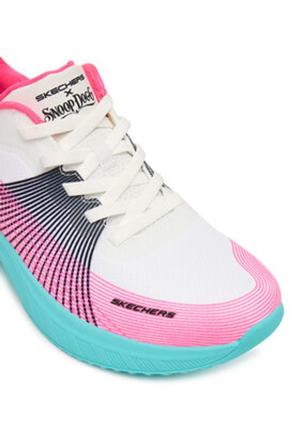 skechers - Skechers Sneakersy Snoop Dogg: Snoop Ace - Cyber Walker 186025/WLBP Różowy. Kolor: różowy. Materiał: materiał