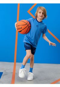 Sinsay - Szorty sportowe Active - granatowy. Kolor: niebieski. Styl: sportowy