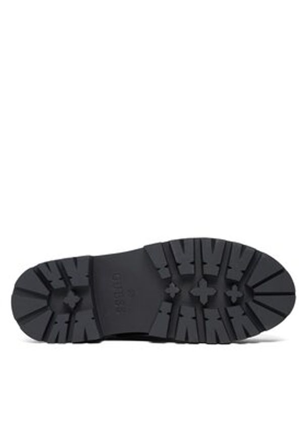 Guess Trapery FL8VDA ELE10 Czarny. Kolor: czarny. Materiał: skóra