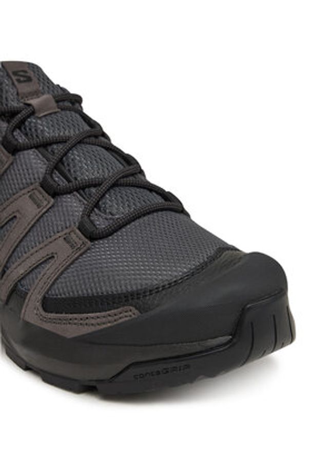 salomon - Salomon Trekkingi X-Adventure Recon Gore Tex L47809200 Szary. Kolor: szary. Materiał: skóra, nubuk. Technologia: Gore-Tex. Sport: turystyka piesza