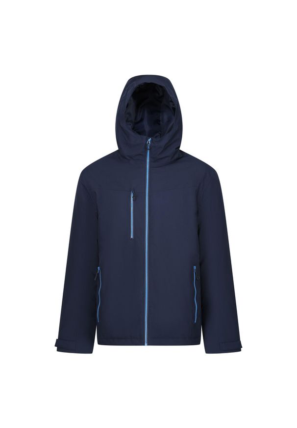 Regatta - Kurtka Wodoodporna Męska Ocieplana Navigate. Kolor: niebieski. Sport: turystyka piesza