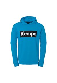 KEMPA - Bluza z kapturem Kempa Promo. Typ kołnierza: kaptur. Kolor: niebieski #1
