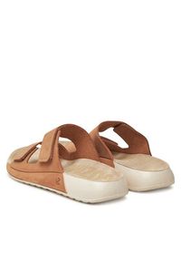 ecco - ECCO Klapki Cozmo W 20682302291 Brązowy. Kolor: brązowy. Materiał: nubuk, skóra #4