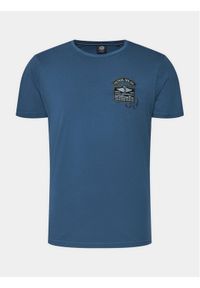 Petrol Industries T-Shirt M-1040-TSR607 Niebieski Regular Fit. Kolor: niebieski. Materiał: bawełna #1