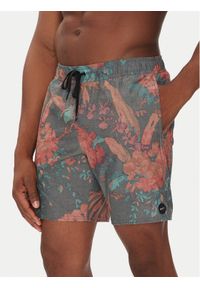 RVCA Szorty kąpielowe AVYBS00293 Zielony Regular Fit. Kolor: zielony. Materiał: syntetyk