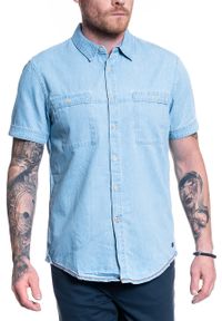 Mustang - MUSTANG Chris Denim Shirt 1009568 5000 200. Materiał: denim #6