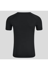Koszulka tech. męska Odlo BL TOP crew neck s/s PERFORMANCE X-LIGHT. Kolor: wielokolorowy, czarny, szary