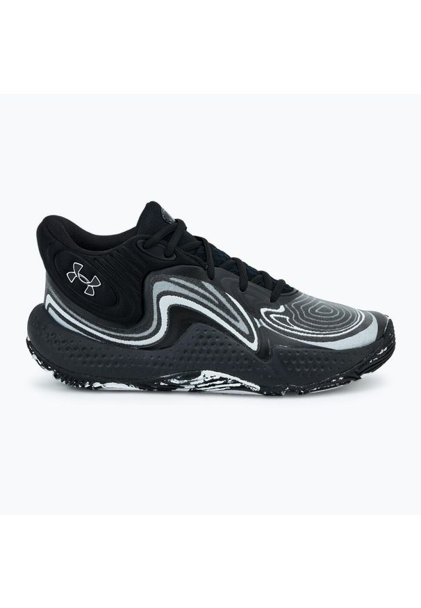 Buty do koszykówki Under Armour Spawn 6 Mid. Kolor: czarny. Sport: koszykówka