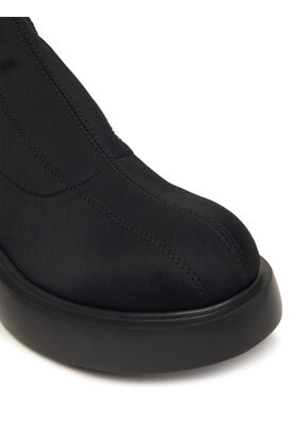 Love Moschino - LOVE MOSCHINO Muszkieterki JA26114G1PIM400A Czarny. Kolor: czarny. Materiał: materiał