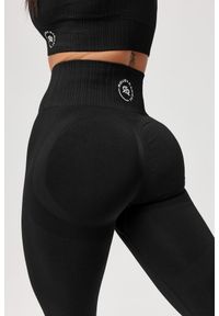 ROUGH RADICAL - Damskie legginsy treningowe seamless Rough Radical LINEA. Kolor: czarny. Sport: fitness