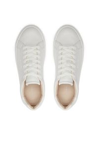 Calvin Klein Sneakersy Cupsole Lace Up W/Ml Lth HW0HW02119 Biały. Kolor: biały. Materiał: skóra #6