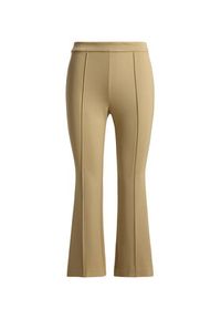 Lauren Ralph Lauren - LAUREN RALPH LAUREN Spodnie materiałowe 200P09085002 Beżowy Slim Fit. Kolor: beżowy. Materiał: wiskoza #4