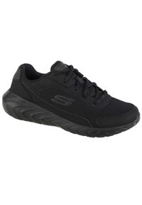 skechers - Buty do chodzenia męskie, Skechers Overhaul 2.0- Enforcer. Kolor: czarny. Sport: turystyka piesza