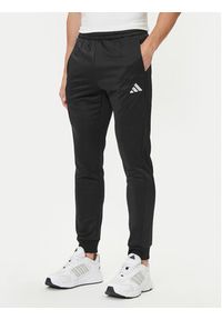 Adidas - adidas Dres Basic 3-Stripes JI8876 Szary Regular Fit. Kolor: szary. Materiał: syntetyk #5